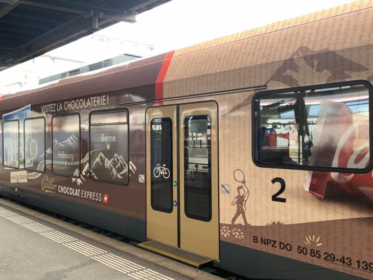 train de chocolat